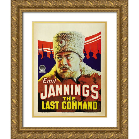 The Last Command Gold Ornate Wood Framed Art Print with Double Matting by Screendoor
