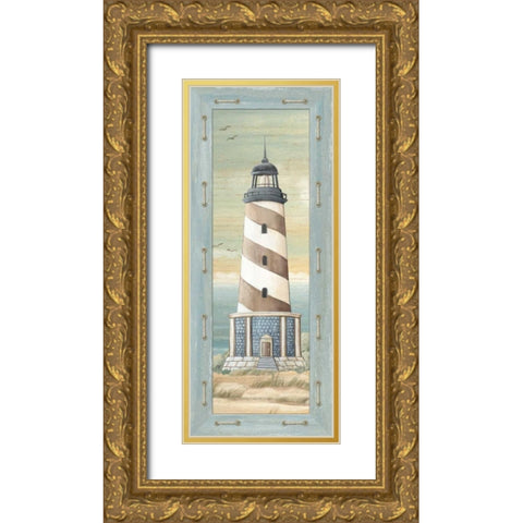 First Light IV Gold Ornate Wood Framed Art Print with Double Matting by Audrey, Charlene