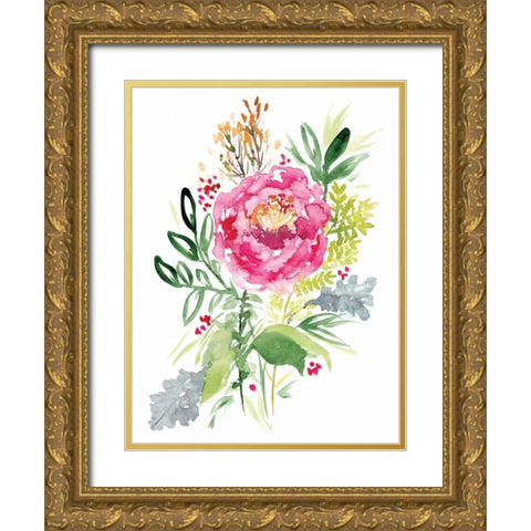 Lavish Gold Ornate Wood Framed Art Print with Double Matting by Berrenson, Sara
