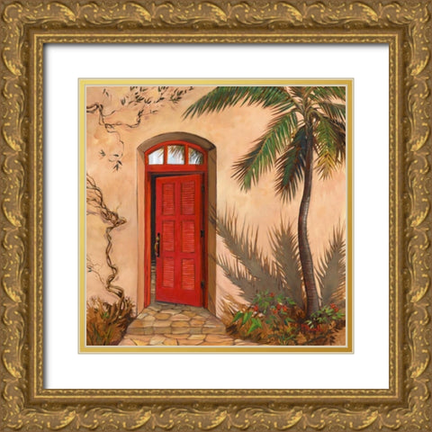 Villanova I Gold Ornate Wood Framed Art Print with Double Matting by Brent, Paul