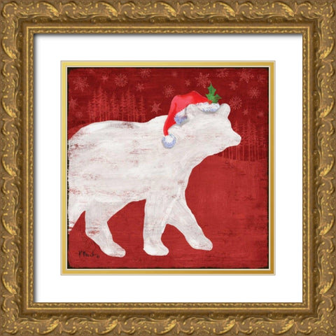 Woodland Holiday I Gold Ornate Wood Framed Art Print with Double Matting by Brent, Paul