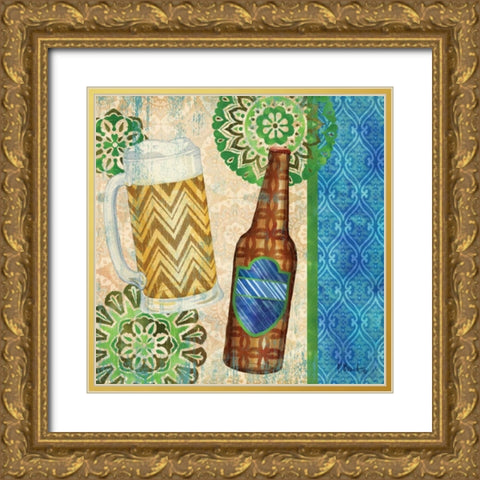 Bright Brew I Gold Ornate Wood Framed Art Print with Double Matting by Brent, Paul