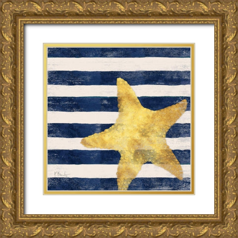 Savvy Shore II Gold Ornate Wood Framed Art Print with Double Matting by Brent, Paul