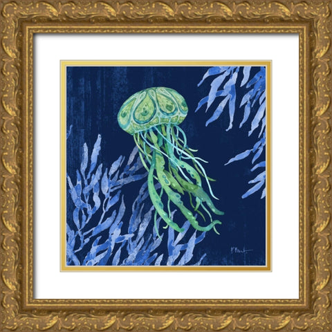 Bondi Sealife I Gold Ornate Wood Framed Art Print with Double Matting by Brent, Paul