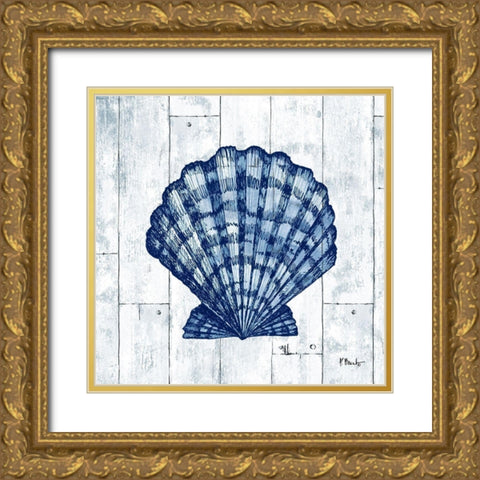 Coastal Timberland I Gold Ornate Wood Framed Art Print with Double Matting by Brent, Paul