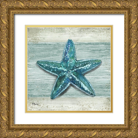 Northpoint Shells VII Gold Ornate Wood Framed Art Print with Double Matting by Brent, Paul