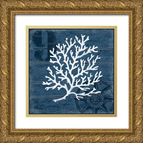 Cape Coral I Gold Ornate Wood Framed Art Print with Double Matting by Brent, Paul