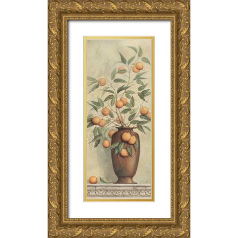 Apricotier Gold Ornate Wood Framed Art Print with Double Matting by Brissonnet, Daphne