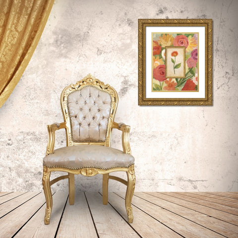 Sweet Romance I Gold Ornate Wood Framed Art Print with Double Matting by Brissonnet, Daphne