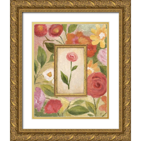 Sweet Romance II Gold Ornate Wood Framed Art Print with Double Matting by Brissonnet, Daphne