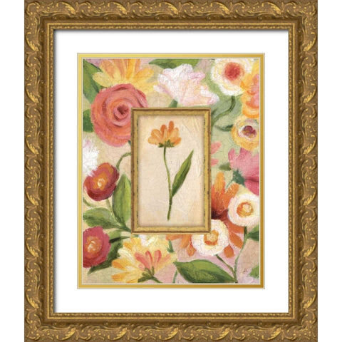 Sweet Romance IV Gold Ornate Wood Framed Art Print with Double Matting by Brissonnet, Daphne