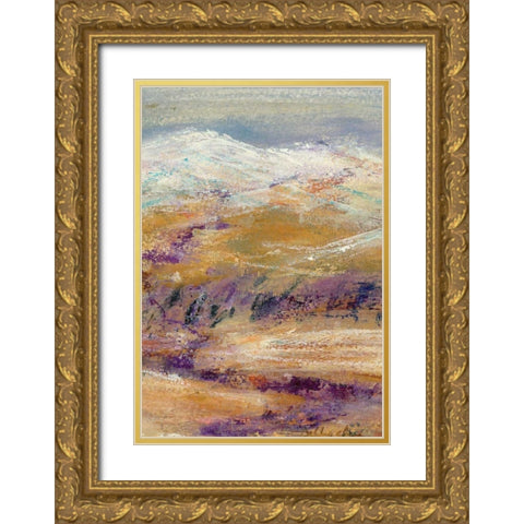 Montana I Gold Ornate Wood Framed Art Print with Double Matting by Dilbeck, Nikki