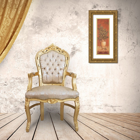 Tuscan Reverie I Gold Ornate Wood Framed Art Print with Double Matting by Gladding, Pamela