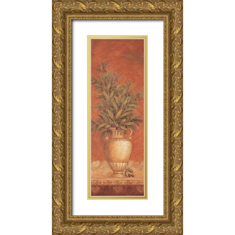 Tuscan Reverie I Gold Ornate Wood Framed Art Print with Double Matting by Gladding, Pamela