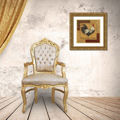 Loire Matin I Gold Ornate Wood Framed Art Print with Double Matting by Gladding, Pamela