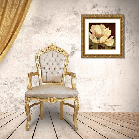 Il Ballo Baronne II Gold Ornate Wood Framed Art Print with Double Matting by Gladding, Pamela