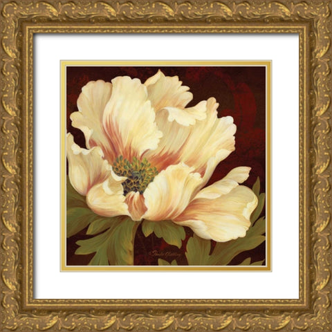 Il Ballo Baronne II Gold Ornate Wood Framed Art Print with Double Matting by Gladding, Pamela