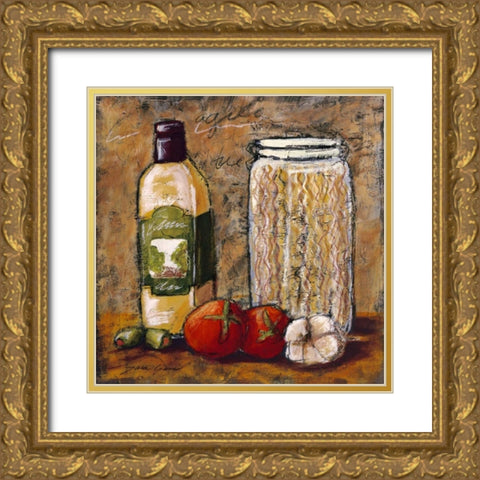Rustic Kitchen I Gold Ornate Wood Framed Art Print with Double Matting by Gamel, Tara