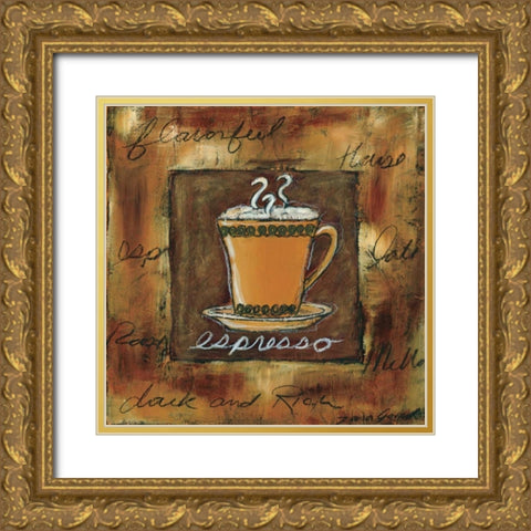 Perfect Indulgence III Gold Ornate Wood Framed Art Print with Double Matting by Gamel, Tara