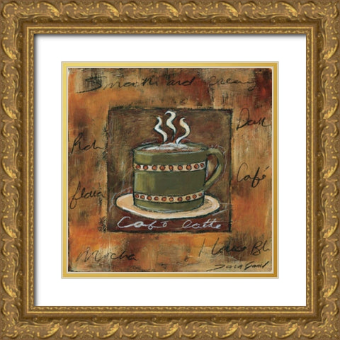 Perfect Indulgence IV Gold Ornate Wood Framed Art Print with Double Matting by Gamel, Tara