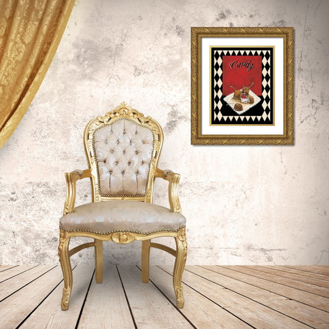 Desserts III Gold Ornate Wood Framed Art Print with Double Matting by Gorham, Gregory