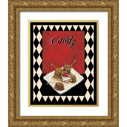 Desserts III Gold Ornate Wood Framed Art Print with Double Matting by Gorham, Gregory