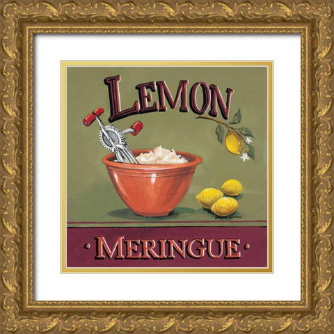 Lemon Meringue Gold Ornate Wood Framed Art Print with Double Matting by Gorham, Gregory