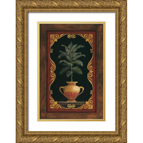 Golden Cocos Gold Ornate Wood Framed Art Print with Double Matting by Gorham, Gregory