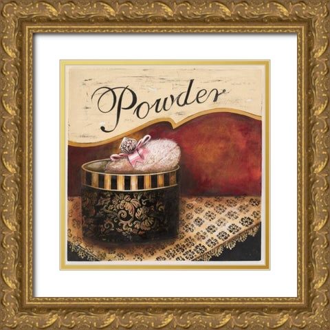 Powder Gold Ornate Wood Framed Art Print with Double Matting by Gorham, Gregory