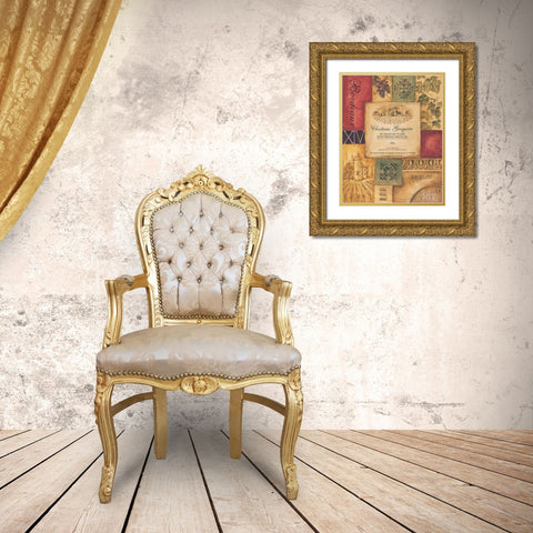 Wine Country II Gold Ornate Wood Framed Art Print with Double Matting by Gorham, Gregory