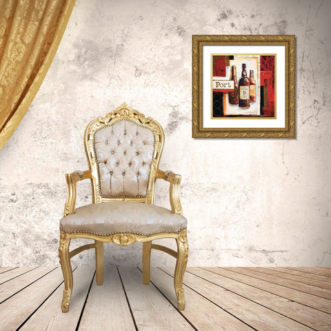 Evening Spirits I Gold Ornate Wood Framed Art Print with Double Matting by Gorham, Gregory