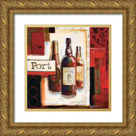 Evening Spirits I Gold Ornate Wood Framed Art Print with Double Matting by Gorham, Gregory
