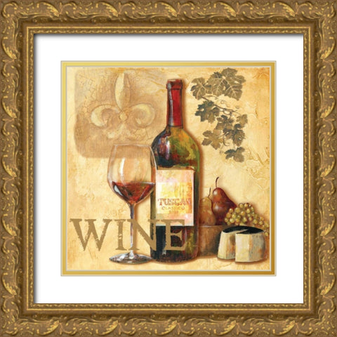 Tasting Notes II Gold Ornate Wood Framed Art Print with Double Matting by Gorham, Gregory