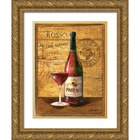 Aged in Oak I Gold Ornate Wood Framed Art Print with Double Matting by Gorham, Gregory
