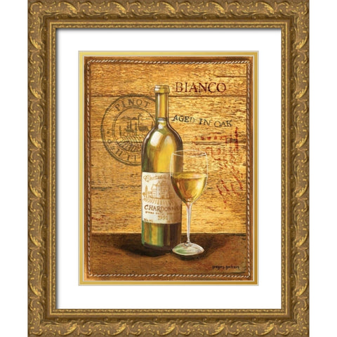 Aged in Oak II Gold Ornate Wood Framed Art Print with Double Matting by Gorham, Gregory