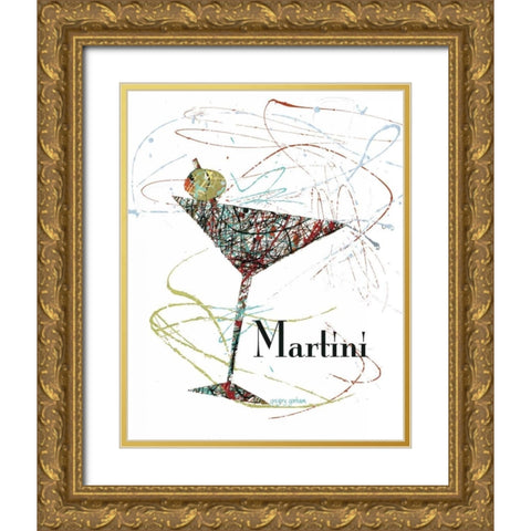 Happy Hour Motif I Gold Ornate Wood Framed Art Print with Double Matting by Gorham, Gregory