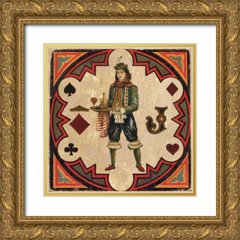 Jack Gold Ornate Wood Framed Art Print with Double Matting by Gorham, Gregory