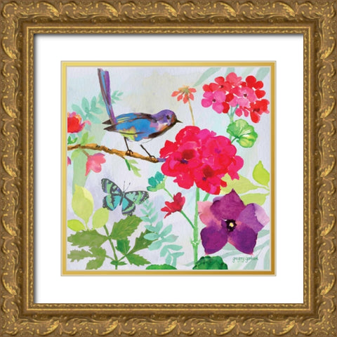 Garden Sanctuary I Gold Ornate Wood Framed Art Print with Double Matting by Gorham, Gregory