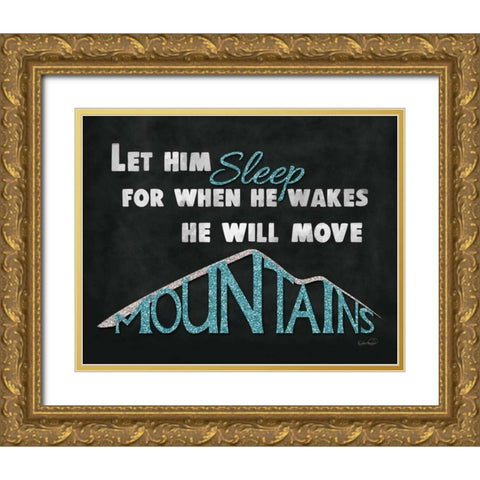 Let Him Sleep II Gold Ornate Wood Framed Art Print with Double Matting by Harbick, N.