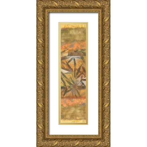 Bamboo Passion I Gold Ornate Wood Framed Art Print with Double Matting by Lee, Scott