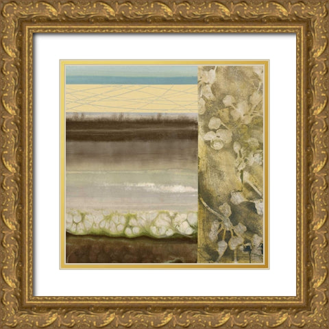 Botanical Nature II Gold Ornate Wood Framed Art Print with Double Matting by Rodriguez, S.