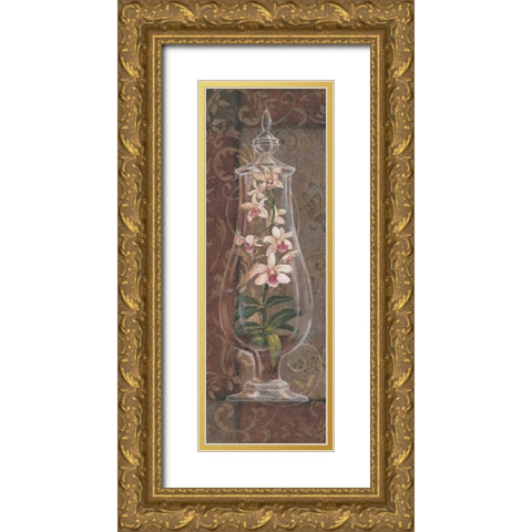 Asian Apothecary II Gold Ornate Wood Framed Art Print with Double Matting by Jeffrey, Jillian