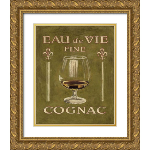Cocktail Hour IV Gold Ornate Wood Framed Art Print with Double Matting by Jones, Catherine