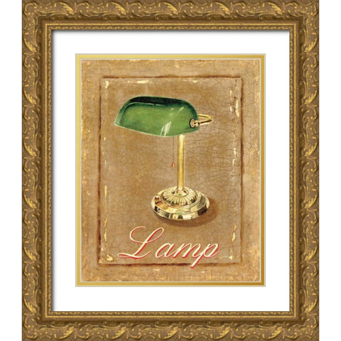 Nine to Five I Gold Ornate Wood Framed Art Print with Double Matting by Jones, Catherine