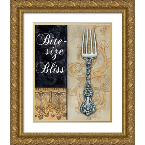 Classic Kitchen II Gold Ornate Wood Framed Art Print with Double Matting by Knold, Donna