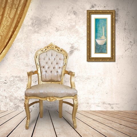 Spa Day II Gold Ornate Wood Framed Art Print with Double Matting by Kime, John