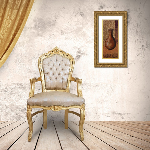 Zen Still Life IV Gold Ornate Wood Framed Art Print with Double Matting by Kime, John