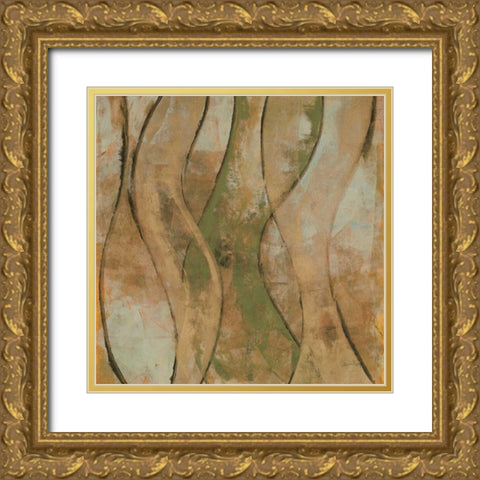 Dance of Love I Gold Ornate Wood Framed Art Print with Double Matting by Kime, John