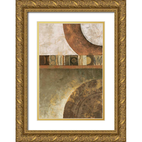 Spirits Tapestry I Gold Ornate Wood Framed Art Print with Double Matting by Kime, John
