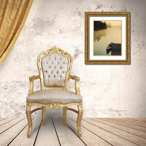 Plenitude II Gold Ornate Wood Framed Art Print with Double Matting by Lestage, Suzanne